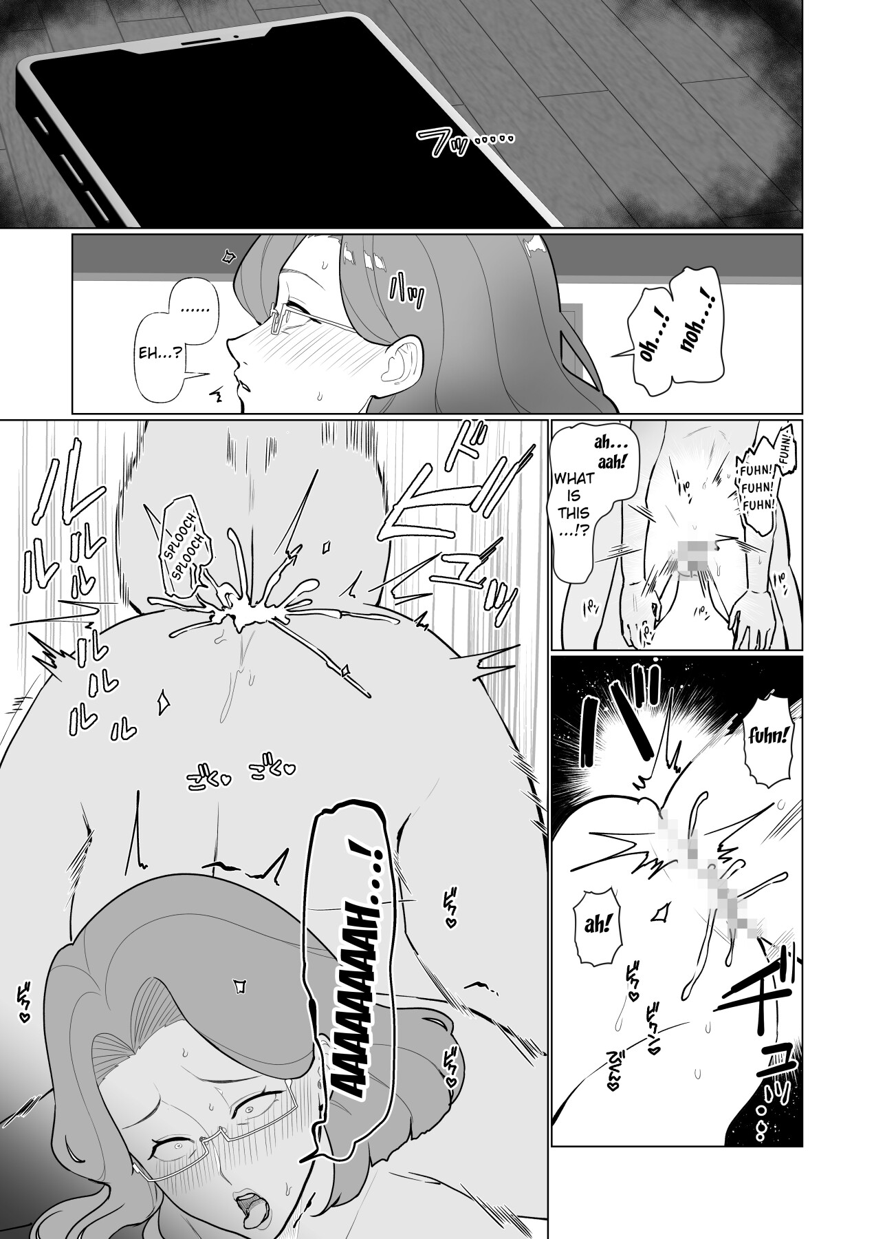 Hentai Manga Comic-Hypnotic mom and naughty son!-Read-36